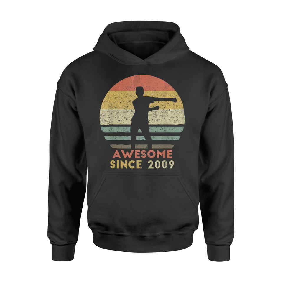 10th Birthday Gift Idea Vintage Floss Dance 10 Years Old - Standard Hoodie